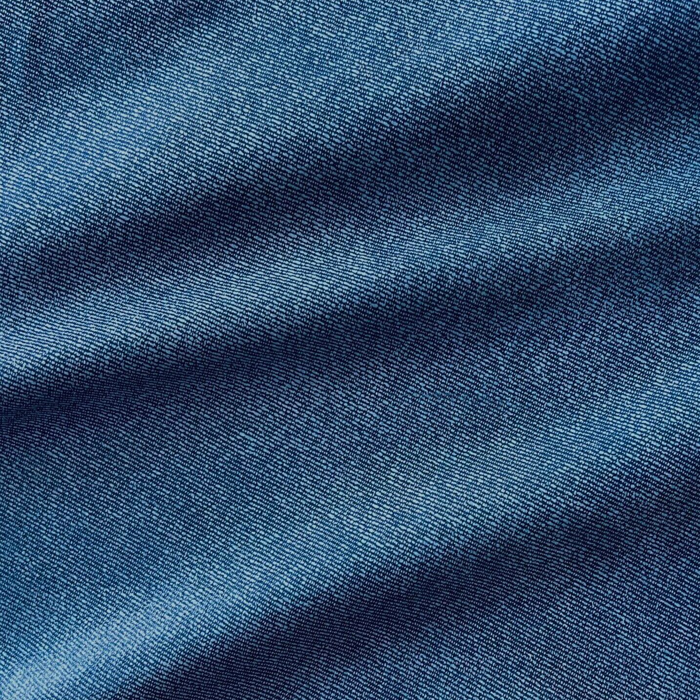 THE WELDON - Indigo/Stone "Denim" Leather Classic Fit - Image 3